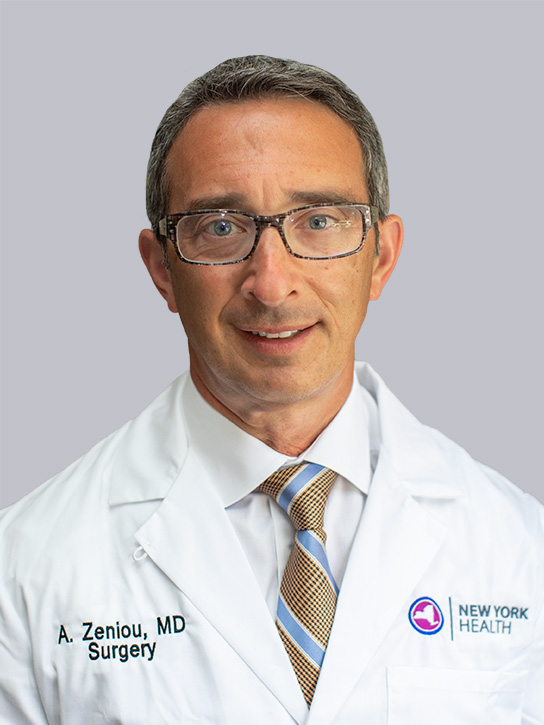 Headshot of Dr. Andrew N. Zeniou FACS , MD 