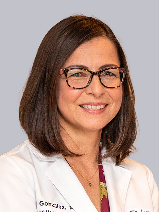 Headshot of Dr. Jennifer Gonzalez M.D. 