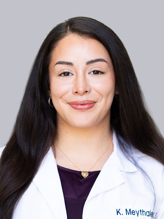 Headshot of Karina Meythaler Falcones PA-C 