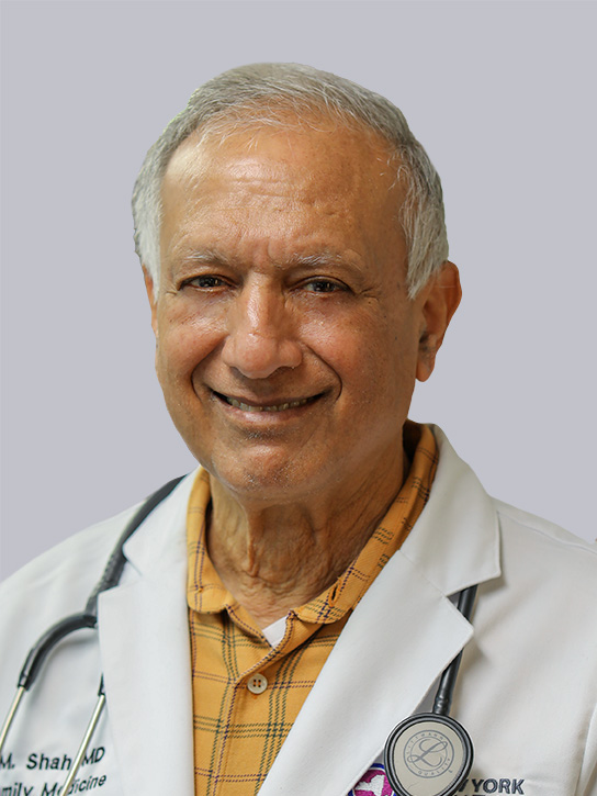 Headshot of Dr. Mahendra G. Shah M.D. 